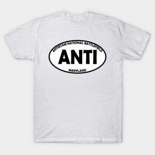 Antietam National Battlefield oval T-Shirt